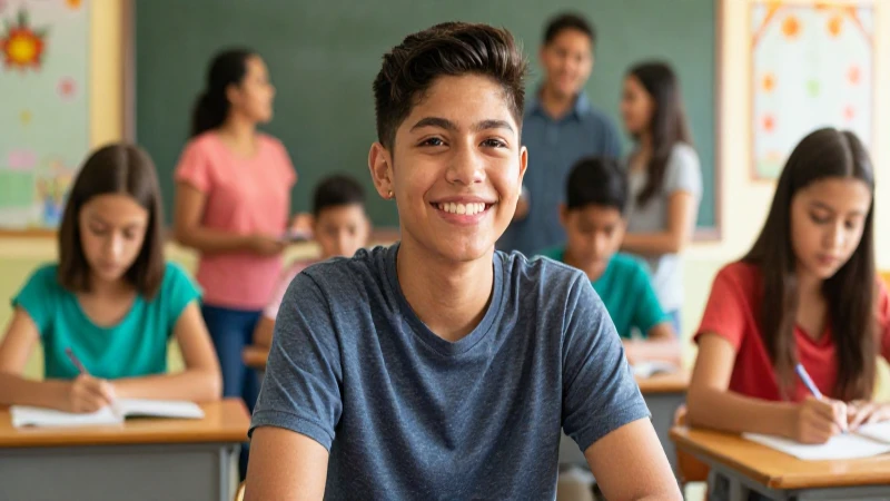 Estudiante mexicano triunfa con gran sonrisa