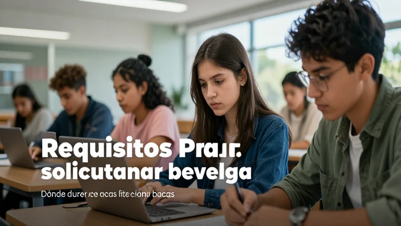 Busca becas y obtén más información sobre ellas
