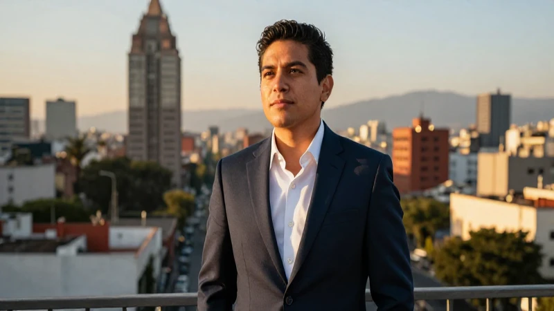 Ciudad de México profesional al atardecer
