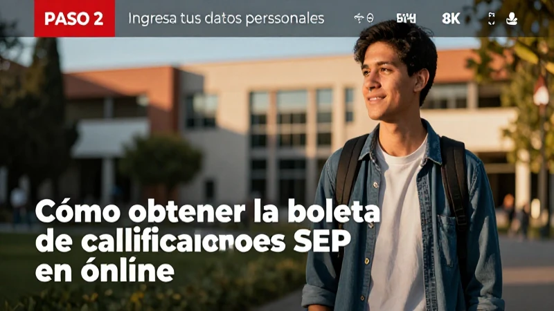 Ingresa datos para obtener tu boleta SEP