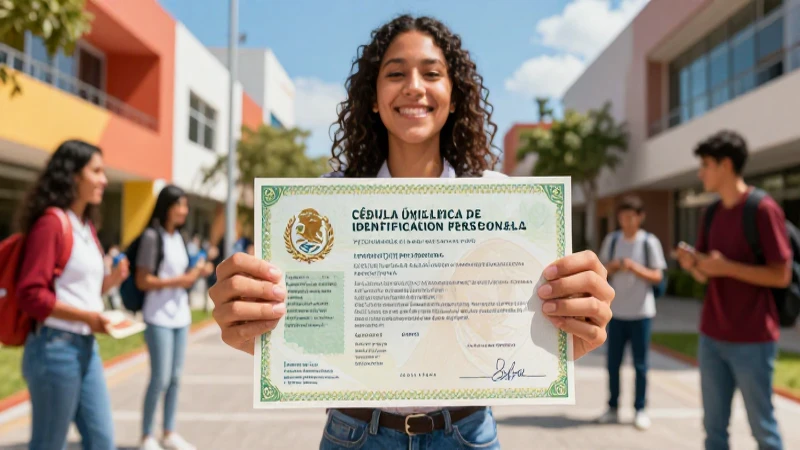 Requisitos para la cédula de identificación