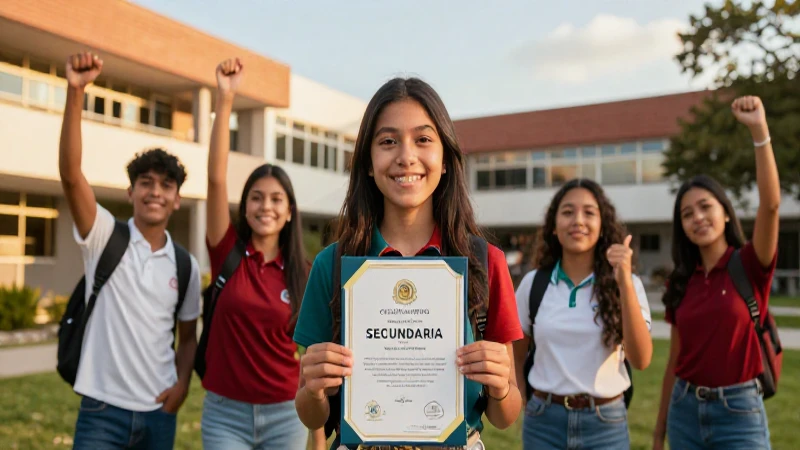 Obtén tu certificado de secundaria rápido y seguro
