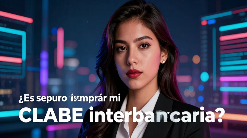 Profesional investiga seguridad y CLABE