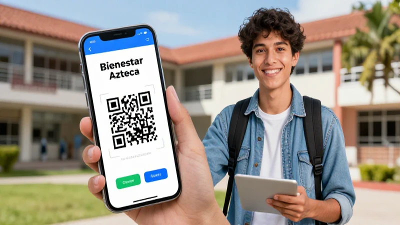 Obtén el código QR de Bienestar Azteca