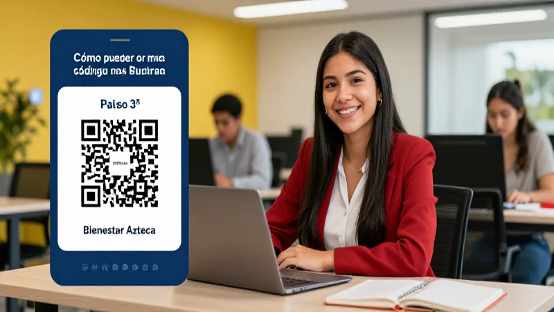 Estudiante mexicano sonriente en campus moderno