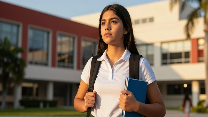 Estudiante mexicano muestra progreso académico y oportunidad