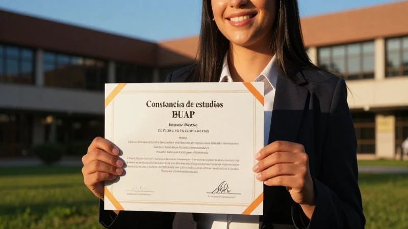Costo y tiempo de la constancia BUAP
