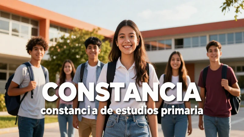 Solicita tu constancia de primaria en la SEP