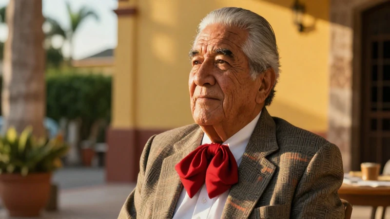 Cómo obtener la credencial de pensionado del ISSSTE 83 Senior mexicano disfruta vida en atardecer vibrante