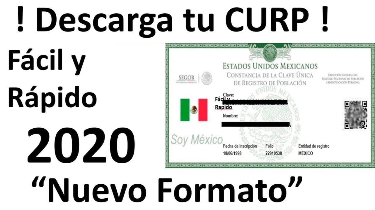 Obtén tu CURP de manera gratuita: paso a paso y sin complicaciones