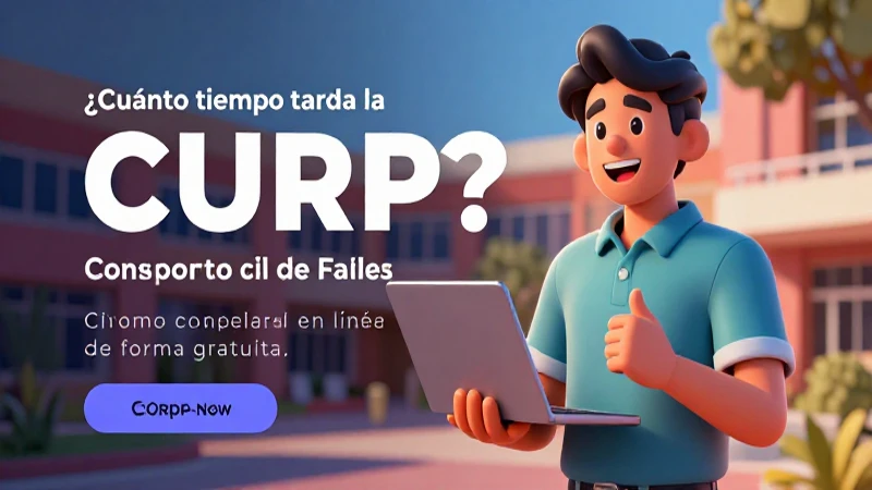 Obtén tu CURP de forma gratuita y fácil