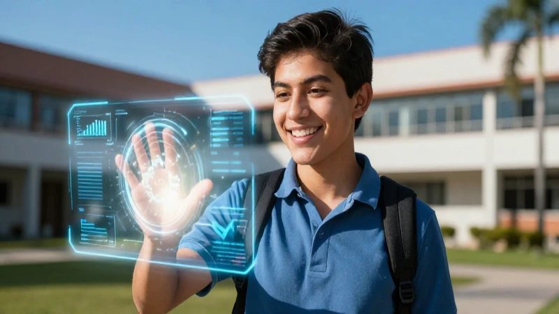 Joven mexicano con futuro brillante y ambición