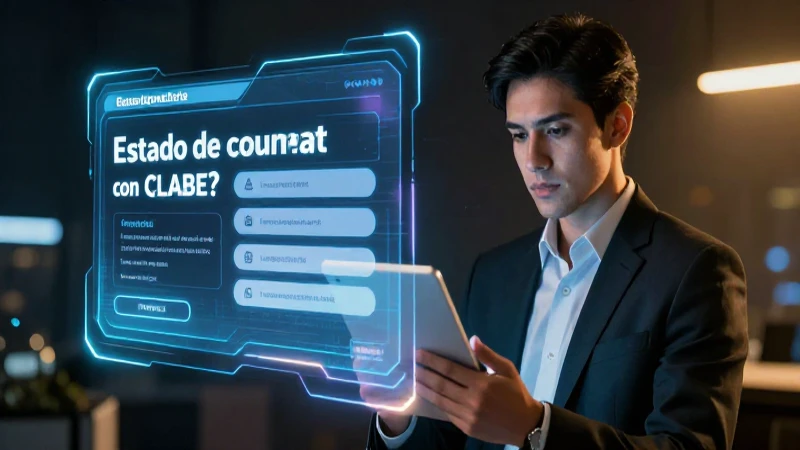 Obtén tu estado de cuenta con CLABE