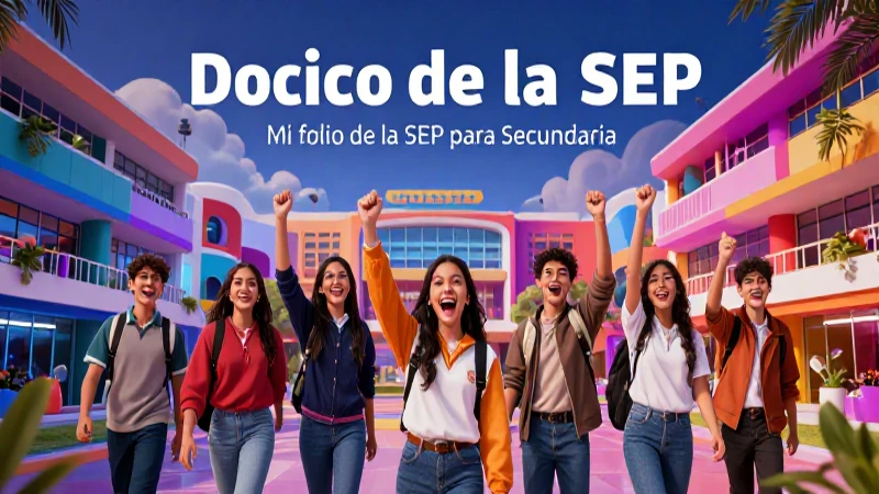 Obtén tu folio SEP, celebra tus logros