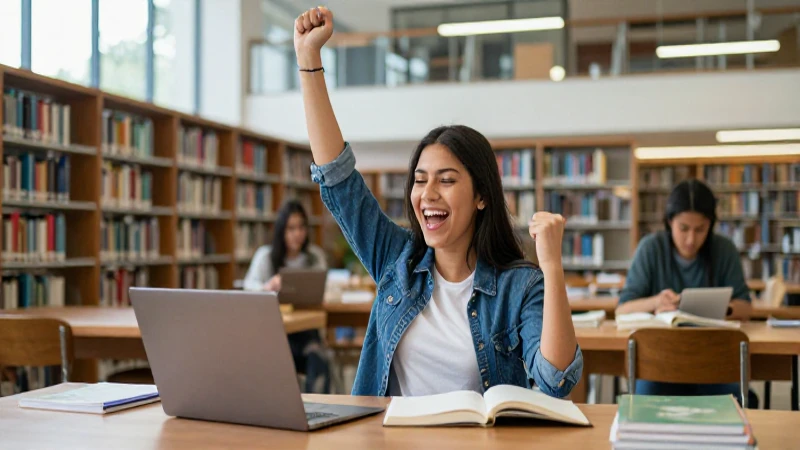 Estudiante mexicano triunfa en biblioteca moderna