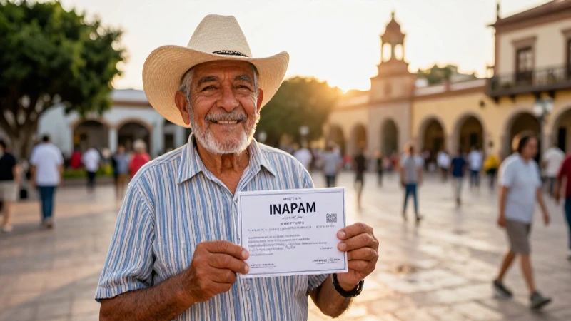 Guía para tramitar la credencial INAPAM