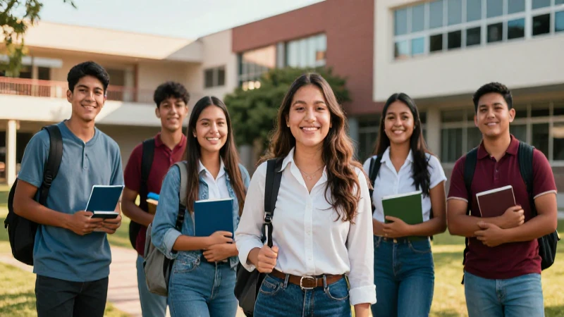 Estudiantes mexicanos celebrando su logro