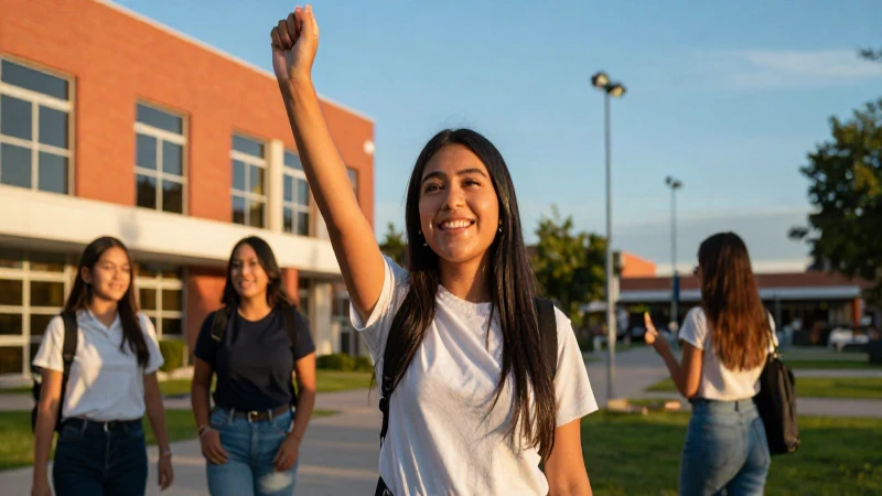 Estudiante mexicana logra éxito en campus