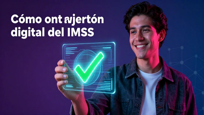 Aprobación del tarjetón digital del IMSS