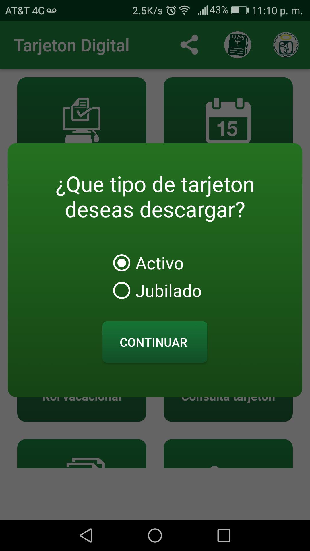 Obtén tu tarjetón digital del RH de forma fácil y rápida