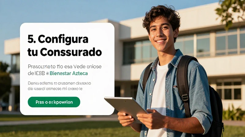 Configura tu contraseña de Bienestar Azteca