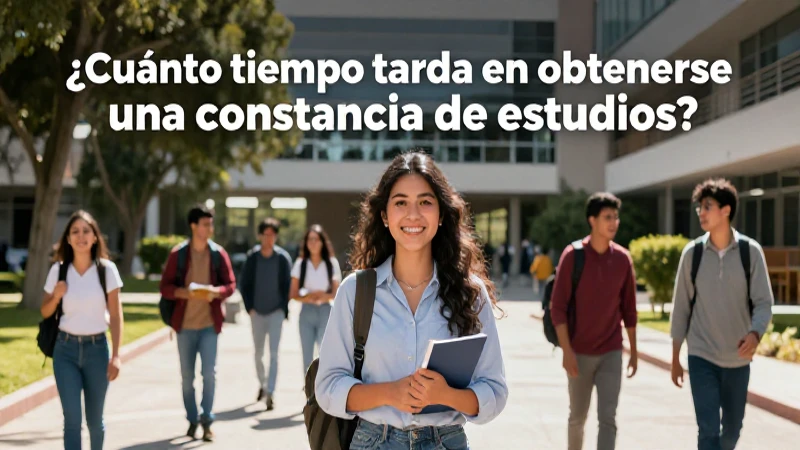 Cómo tramitar su constancia de estudios