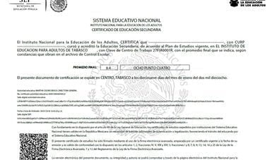 Obtén un duplicado de tu certificado de secundaria fácilmente