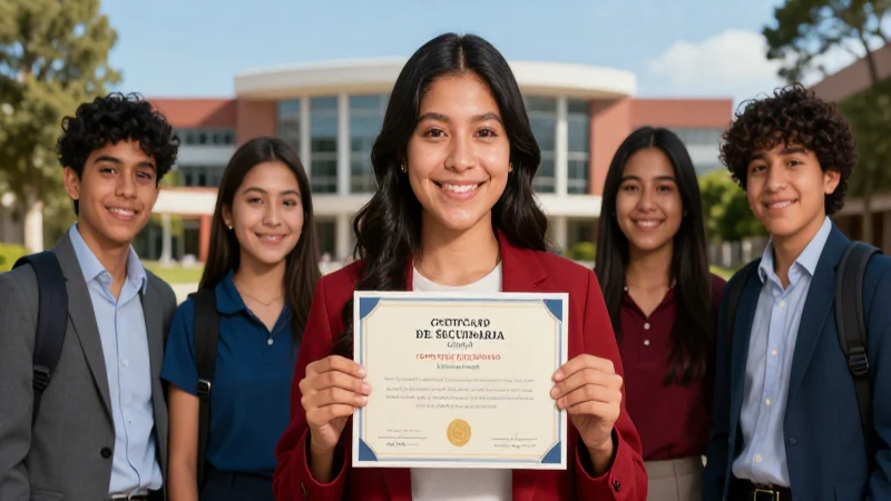 Necesitas documentos para obtener tu certificado de secundaria