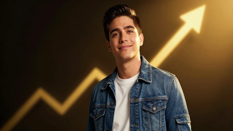 Retrato vibrante de joven mexicano exitoso