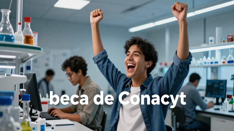 Guía completa para obtener becas Conacyt