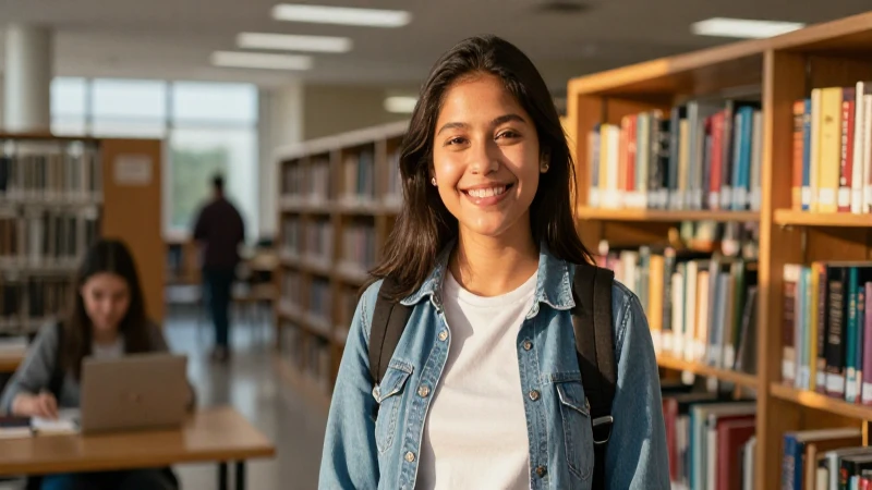 Estudiante mexicano simboliza progreso y educación