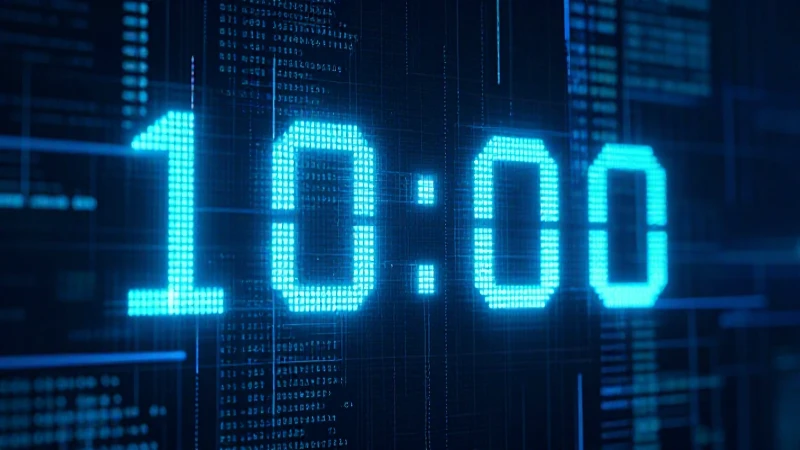 Interfaz futurista de código neón vibrante