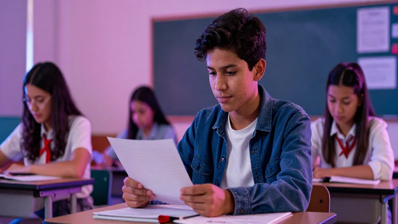 Guía fácil para interpretar notas de secundaria