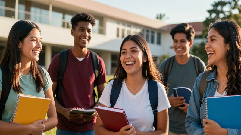 Jóvenes mexicanos celebran el éxito académico universitario