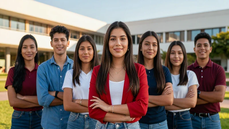 Estudiantes exitosos del ITSM en el campus