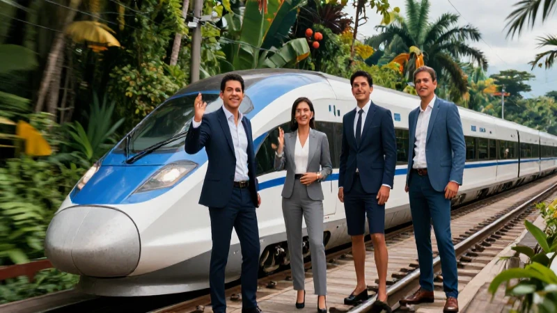 Profesionales mexicanos triunfan en tren tropical