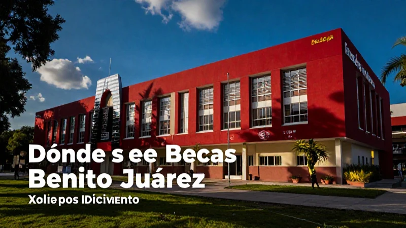 Becas Benito Juárez Xalapa: Éxito en campus moderno