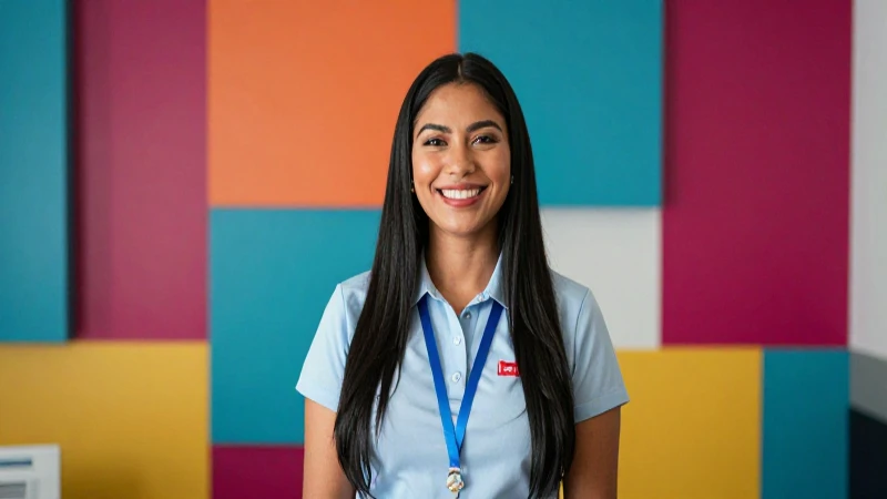 Mujer mexicana sonriendo en comunidad