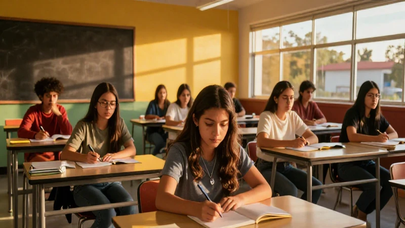Éxito estudiantil mexicano vibrante y moderno