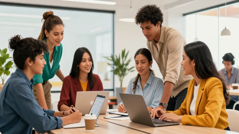 Profesionales mexicanos modernos buscan oportunidades y progreso