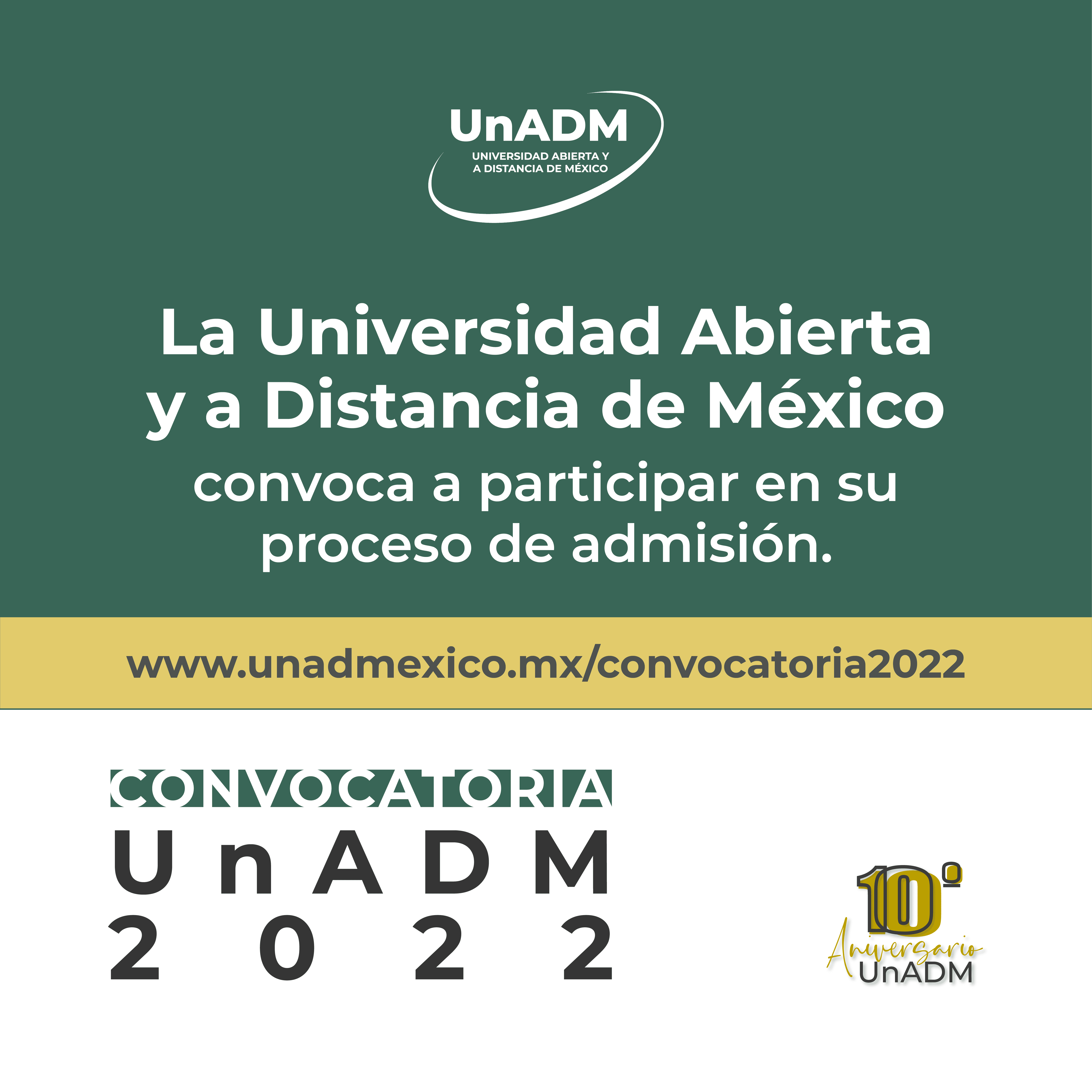 Opciones académicas en convocatoria UNADM: Conoce carreras disponibles