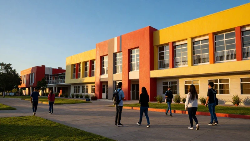 Estudiante mexicano inspira logros en campus moderno