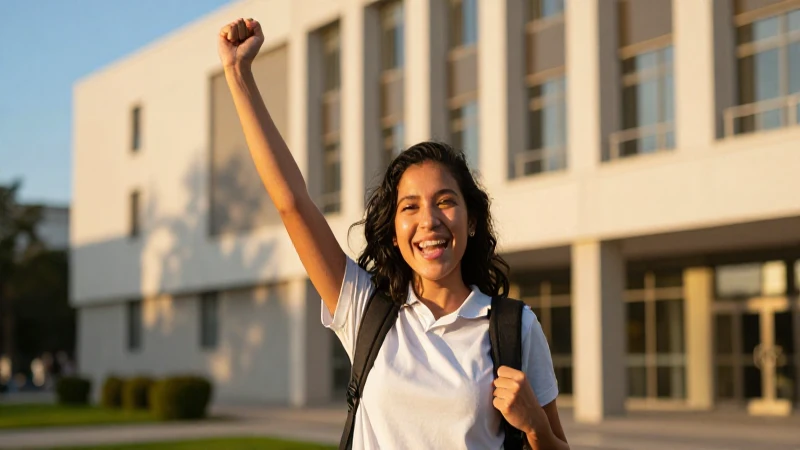 Estudiante mexicano triunfa en campus moderno