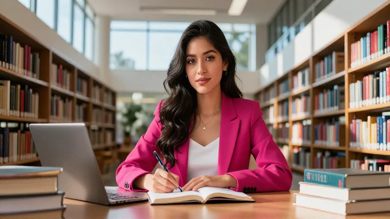 Joven mexicana estudia, exitosa y confiada