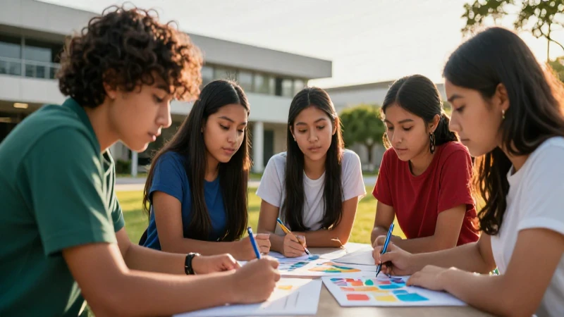 Estudiantes mexicanos crean proyectos creativos y vibrantes