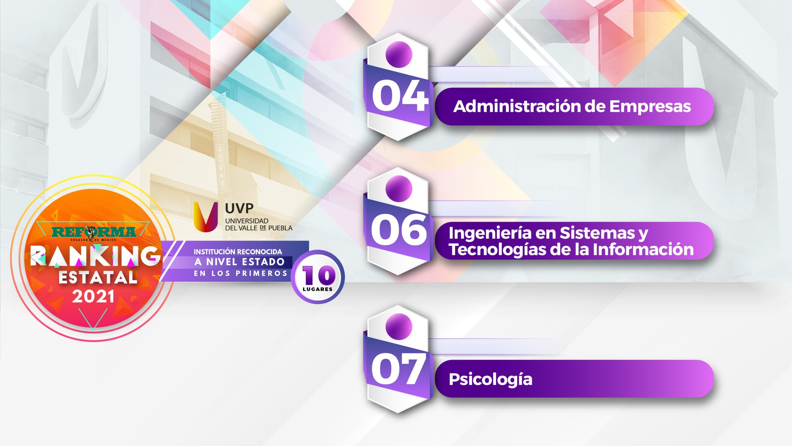 Opciones de estudio en la Universidad Valle de Puebla