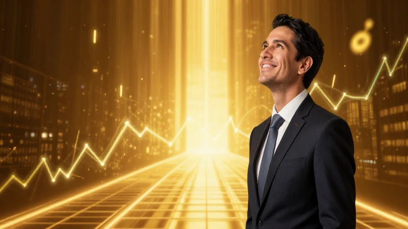 Optimismo financiero en camino dorado