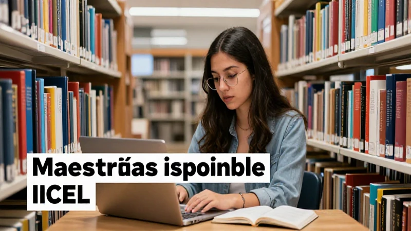 Costos y financiamiento de maestrías ICEL