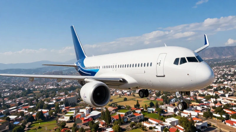 Opciones de transporte aéreo en Jalisco