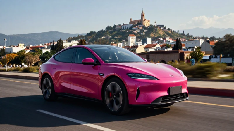 Coche moderno y vibrante en Jalisco